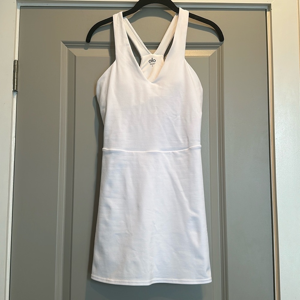 Alo Yoga Airbrush Real Dress White S
